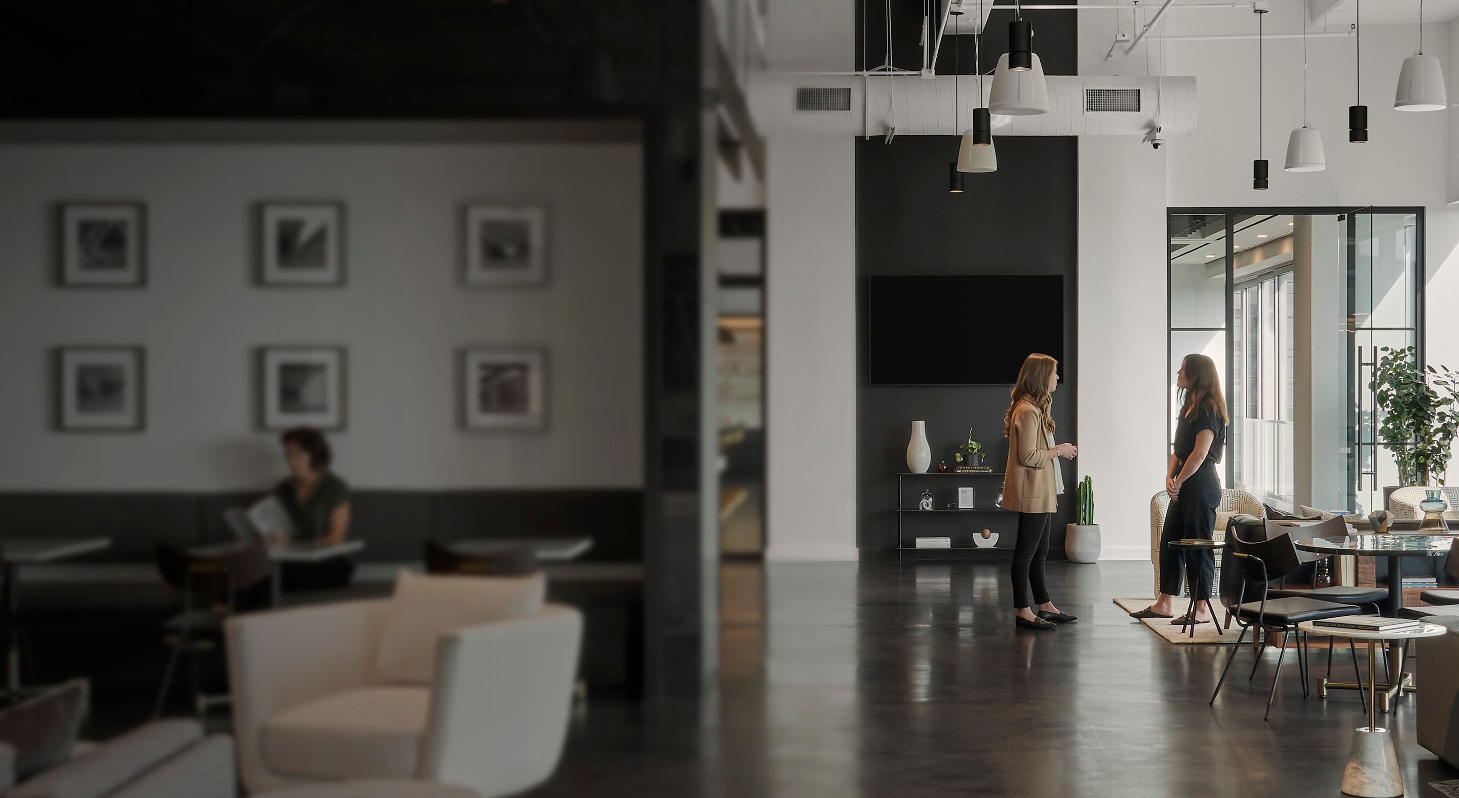 Cozy revance office interior