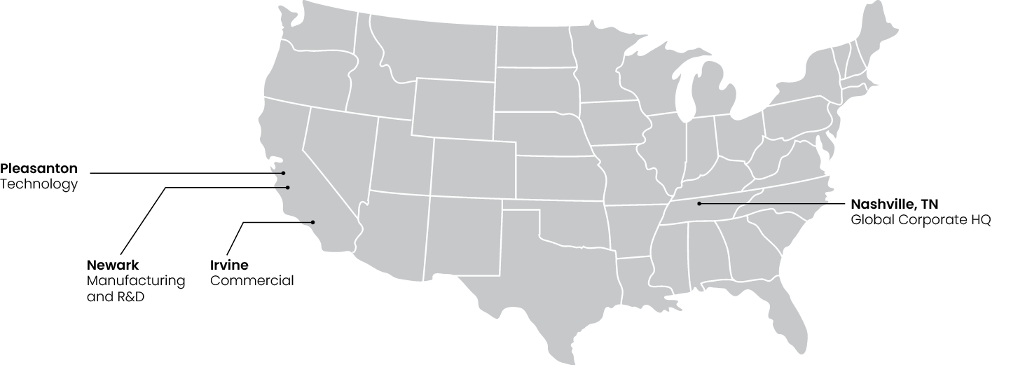 Revance offices across America