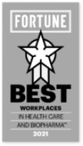 Fortune Best Workplaces in Health Care and Biopharama 2021